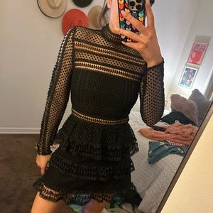 Self-Portrait Lace Mini